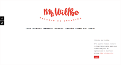 Desktop Screenshot of mrwillbe.com